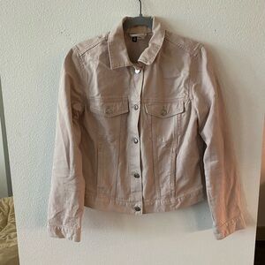 Pale pink Denim Jacket